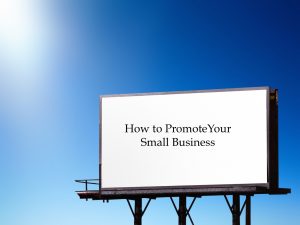 promote your small business